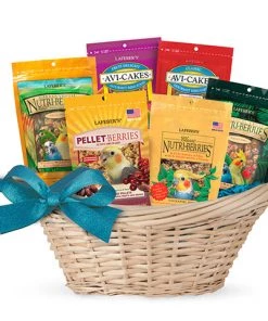 Lefeber's Lafeber Cockatiel Assortment Basket Three Blue Dogs