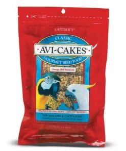 Lafeber Classic Avi-Cakes For Macaw & Cockatoo Three Blue Dogs