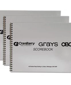 New CranBarry Field Hockey Scorebook - Set Of 3