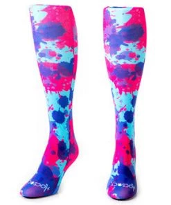 New CranBarry Paint Splatter Hocsocx Team Sports