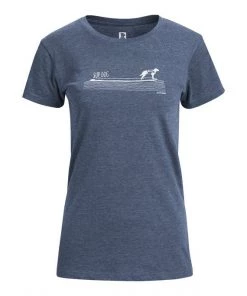 Ruffwear WOMEN'S 'SUP DOG' T-SHIRT Three Blue Dogs