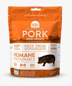 Three Blue Dogs OPEN FARM Dehydrated Pork Treats