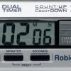 New CranBarry Robic Handheld Dual Timer With Alarm Team Sports