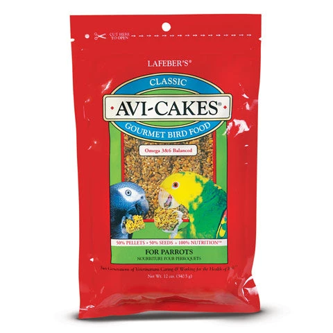 Three Blue Dogs Lafeber Classic Avi-Cakes For Parrot 1 Three Blue Dogs Lafeber Classic Avi-Cakes For Parrot