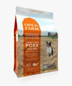 OPEN FARM Farmer’s Table Pork Dry Dog Food Three Blue Dogs