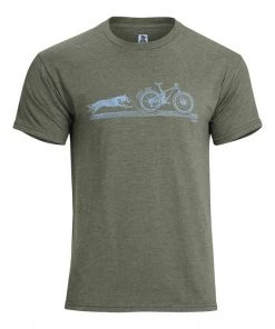 Ruffwear MEN'S 'TRAIL DOG' T-SHIRT Three Blue Dogs