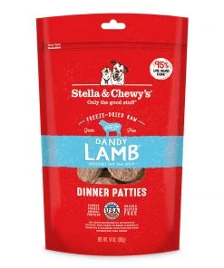 Stella And Chewy's Dandy Lamb Freeze-Dried Raw Dinner Patties