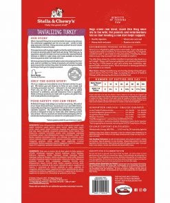 Stella And Chewy's Tantalizing Turkey Freeze-Dried Raw Dinner Patties Three Blue Dogs