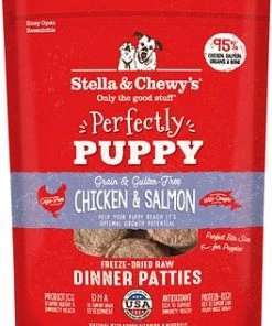 Three Blue Dogs Stella And Chewy's Chicken & Salmon Puppy Patties
