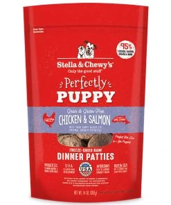 Three Blue Dogs Stella And Chewy's Chicken & Salmon Puppy Patties