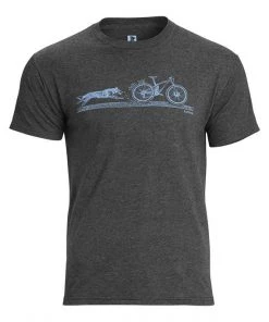 Ruffwear MEN'S 'TRAIL DOG' T-SHIRT Three Blue Dogs