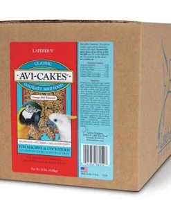 Lafeber Classic Avi-Cakes For Macaw & Cockatoo Three Blue Dogs