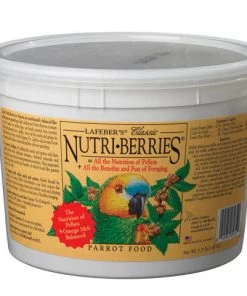 Three Blue Dogs Lafeber Parrot Nutri-Berries