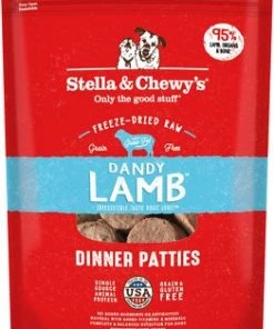 Stella And Chewy's Dandy Lamb Freeze-Dried Raw Dinner Patties