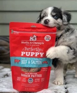 Stella And Chewy's Beef & Salmon Puppy Patties Three Blue Dogs 11 Stella And Chewy's Beef & Salmon Puppy Patties Three Blue Dogs