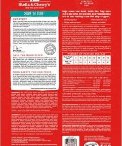 Sport And Hound Stella And Chewy's Surf ‘N Turf Freeze-Dried Raw Dinner Patties Three Blue Dogs