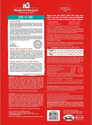 Sport And Hound Stella And Chewy's Surf ‘N Turf Freeze-Dried Raw Dinner Patties Three Blue Dogs 2 Sport And Hound Stella And Chewy's Surf ‘N Turf Freeze-Dried Raw Dinner Patties Three Blue Dogs