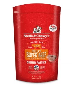 Stella And Chewy's Stella’s Super Beef Frozen Raw Dinner Patties