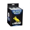 Game Room FRANKLIN 36 PACK- 40MM (1) STAR WHITE TABLE TENNIS BALLS