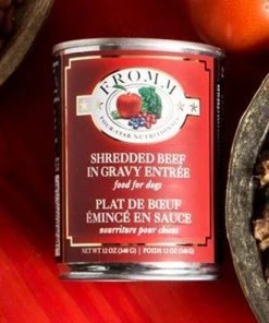 Fromm Shredded Beef In Gravy Entrée Dog Food