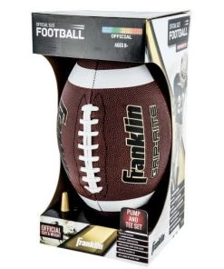FRANKLIN JUNIOR GRIP-RITE PUMP AND TEE FOOTBALL SET