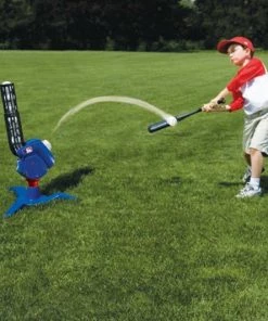 FRANKLIN MLB® SUPER STAR BATTER AND FIELDER MULTI-FUNCTION 4-IN-1 PITCHING MACHINE Team Sports