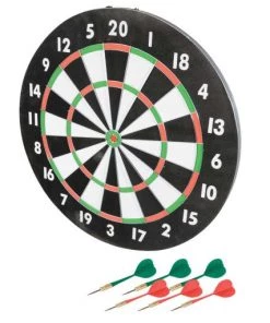 Game Room FRANKLIN 17" PAPER DARTBOARD