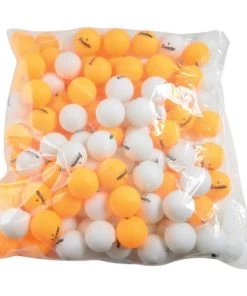FRANKLIN 144 PACK - 40MM 1 STAR WHITE/ORANGE TABLE TENNIS BALLS Game Room