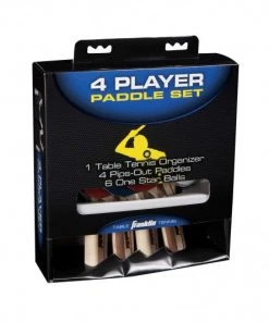Game Room FRANKLIN 4 PLAYER PADDLE SET