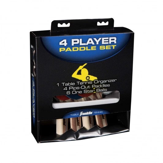 Game Room FRANKLIN 4 PLAYER PADDLE SET 2 Game Room FRANKLIN 4 PLAYER PADDLE SET