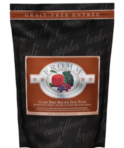 Fromm Game Bird Recipe Dog Food Three Blue Dogs