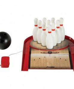 FRANKLIN KIDS INDOOR SPIN N BOWL BOWLING SET Team Sports
