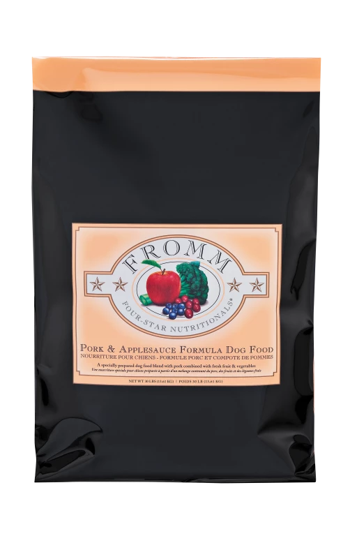 Fromm Pork & Applesauce Formula Dog Food Three Blue Dogs 3 Fromm Pork & Applesauce Formula Dog Food Three Blue Dogs