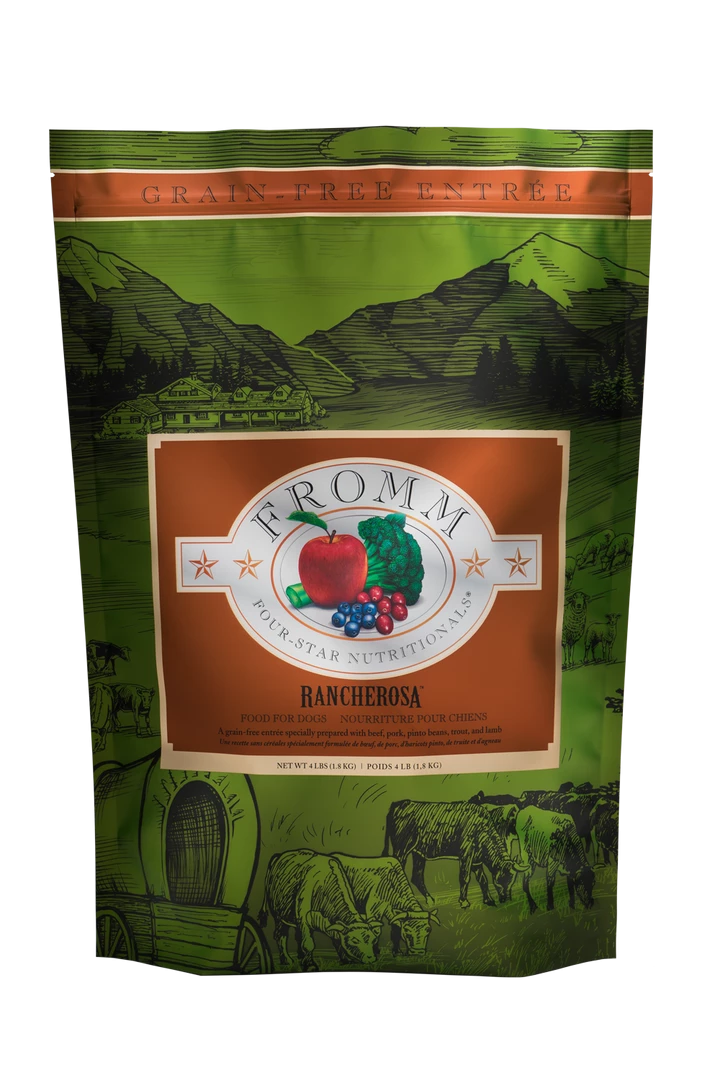 Three Blue Dogs Fromm Rancherosa® Dog Food 1 Three Blue Dogs Fromm Rancherosa® Dog Food