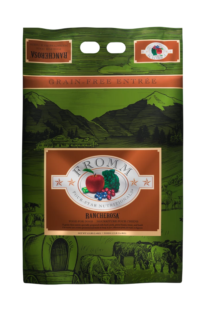 Three Blue Dogs Fromm Rancherosa® Dog Food 2 Three Blue Dogs Fromm Rancherosa® Dog Food