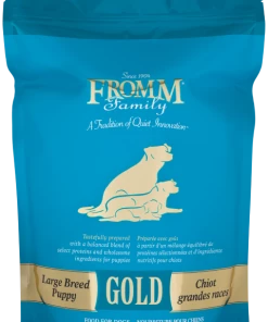 Fromm Large Breed Puppy Gold Dog Food Three Blue Dogs
