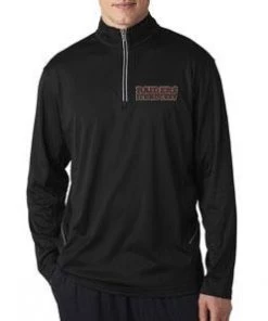 Ultraclub Adult Cool & Dry 1/4 Zip Pullover