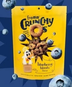 Three Blue Dogs Fromm Blueberry Blasts Flavor Dog Treats