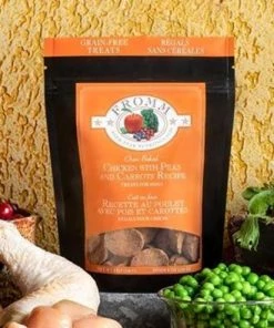 Three Blue Dogs Fromm Chicken With Peas And Carrots Recipe Treats