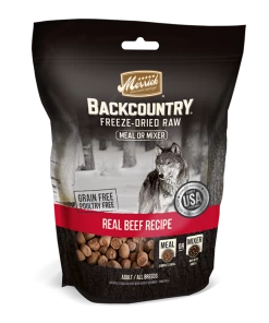 Merrick Backcountry Freeze-Dried Raw Meal Mixer Real Beef Recipe