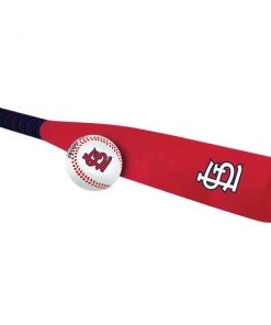 Rawlings MLB St. Louis Cardinals Foam Bat And Ball Set Licenced + Collectibles