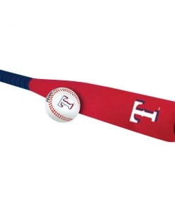 Licenced + Collectibles Rawlings MLB Texas Rangers Foam Bat And Ball Set
