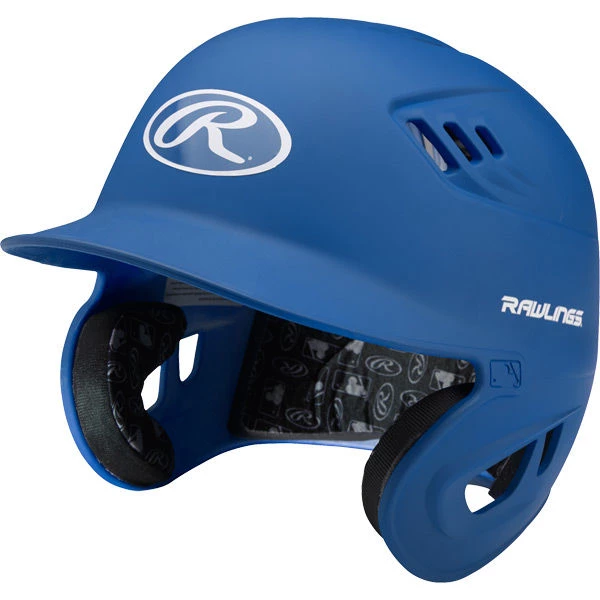 Rawlings Coolflo High School/College Matte Batting Helmet Team Sports 6 Rawlings Coolflo High School/College Matte Batting Helmet Team Sports