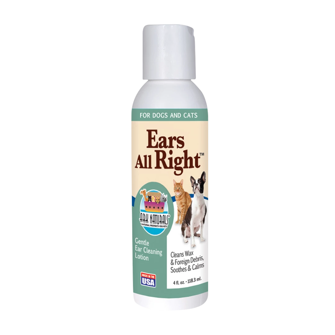 Three Blue Dogs Ark Naturals Ears All Right Gentle Ear Cleaning Lotion 1 Three Blue Dogs Ark Naturals Ears All Right Gentle Ear Cleaning Lotion