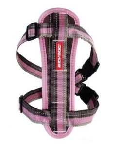 EzyDog CHEST PLATE DOG HARNESS Three Blue Dogs