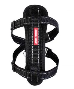 EzyDog CHEST PLATE DOG HARNESS Three Blue Dogs