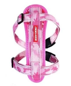 EzyDog CHEST PLATE DOG HARNESS Three Blue Dogs