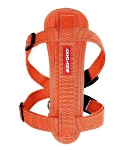 EzyDog CHEST PLATE DOG HARNESS Three Blue Dogs