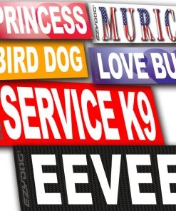 Three Blue Dogs EzyDog CONVERT Custom Side Badges