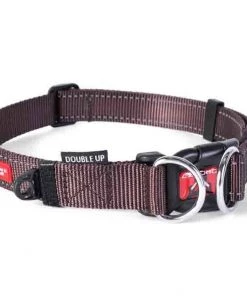 EzyDog DOUBLE UP COLLAR Three Blue Dogs